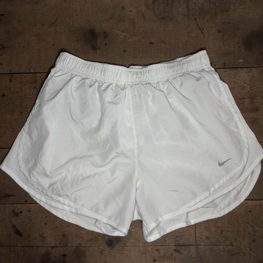 Nike Dri-FIT Running Shorts White Size Large